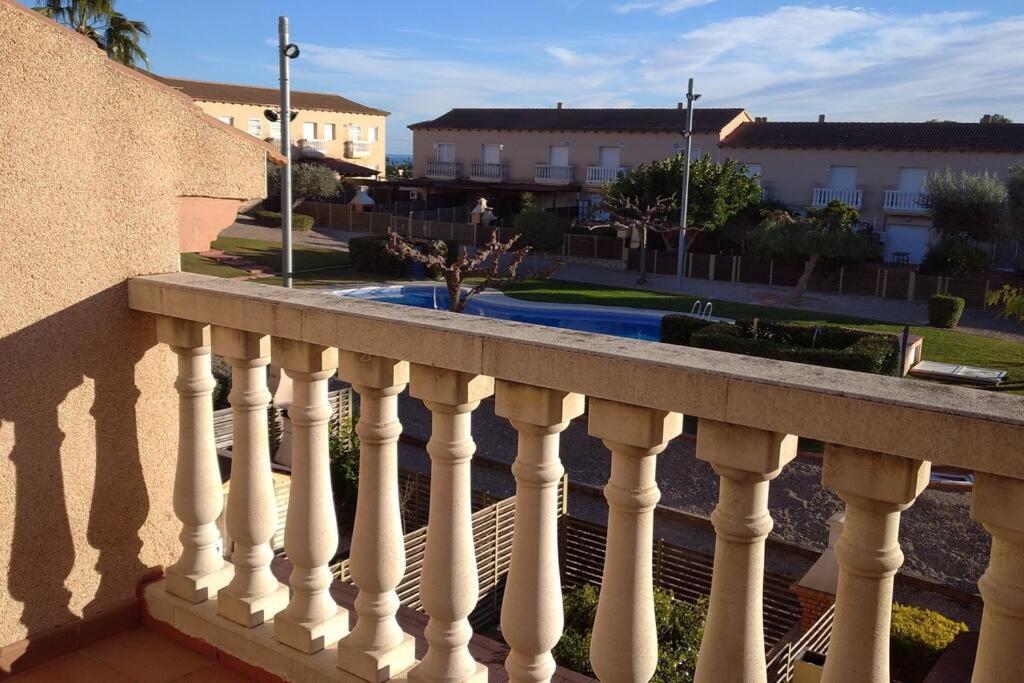 Pobla de Montornés Fantastica Casa Con Piscina Y Playa ,Torredembarra-Tarragona 빌라 외부 사진