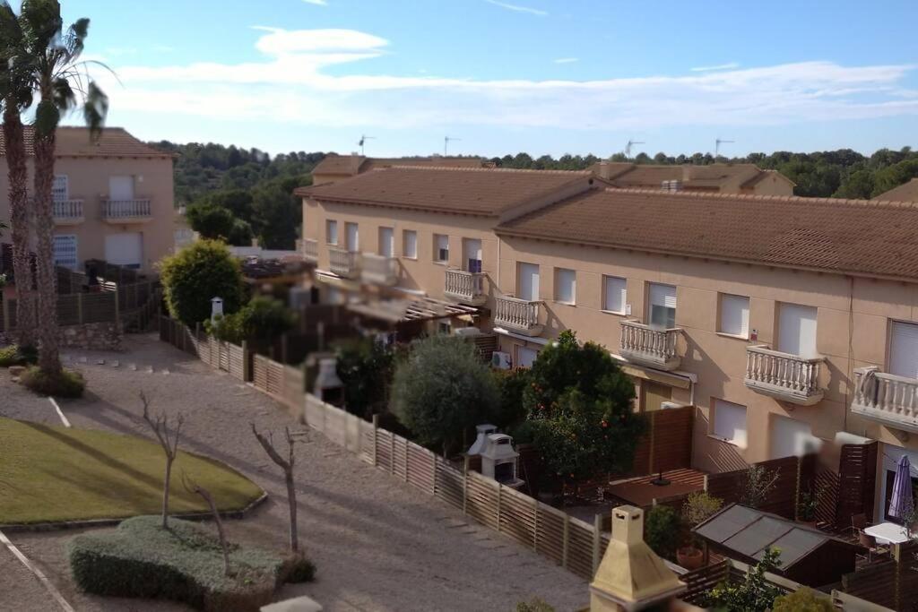 Pobla de Montornés Fantastica Casa Con Piscina Y Playa ,Torredembarra-Tarragona 빌라 외부 사진