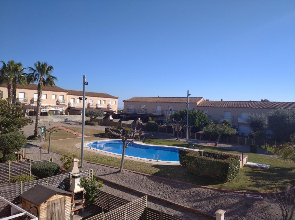 Pobla de Montornés Fantastica Casa Con Piscina Y Playa ,Torredembarra-Tarragona 빌라 외부 사진