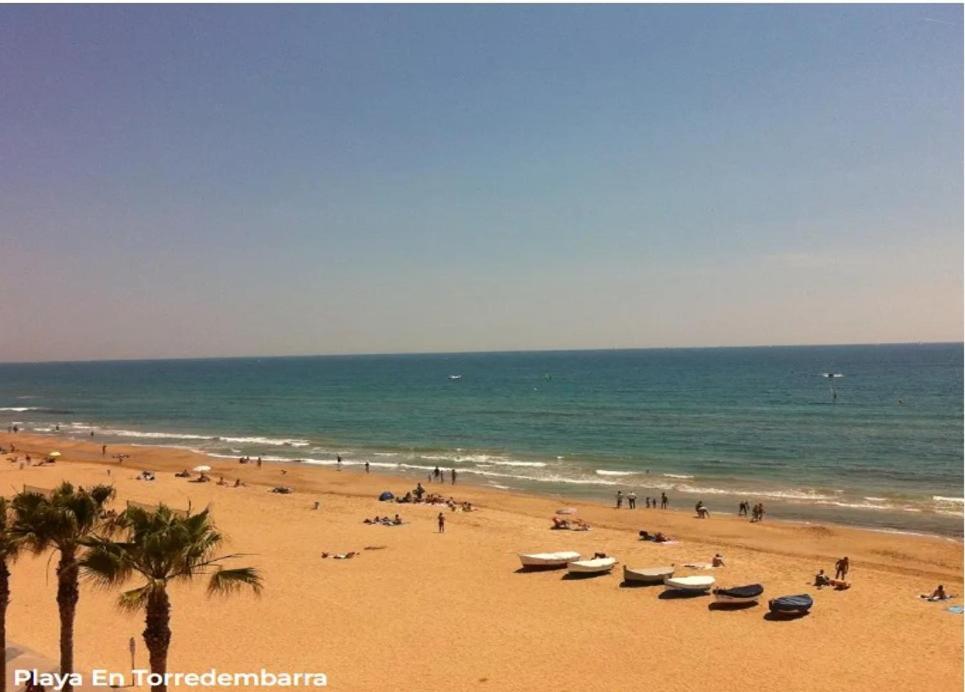 Pobla de Montornés Fantastica Casa Con Piscina Y Playa ,Torredembarra-Tarragona 빌라 외부 사진