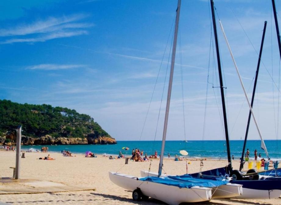 Pobla de Montornés Fantastica Casa Con Piscina Y Playa ,Torredembarra-Tarragona 빌라 외부 사진