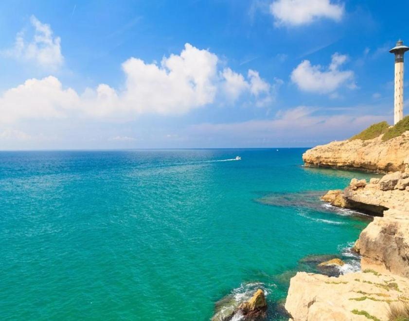 Pobla de Montornés Fantastica Casa Con Piscina Y Playa ,Torredembarra-Tarragona 빌라 외부 사진
